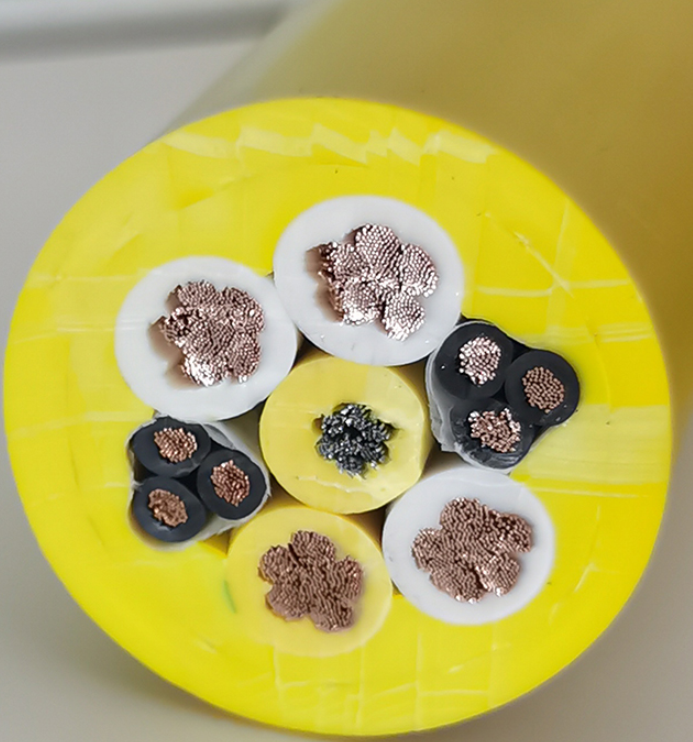 取料機用卷筒電纜?PUR-3*50+1*50+2*（3*16）